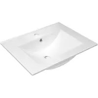Hak Sapho Slim - Lavabo 600x460 mm, blanc 1601-60