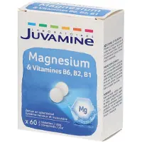 Juvamine Magnesium + Vitamine B6 + B2 + B1 60 pc(s) Comprimé(S)