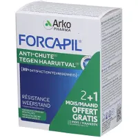 Arkopharma Forcapil Anti-Chute 2+1 Mois GRATUIT 90 pc(s) Comprimé(S)