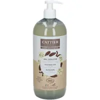 Cattier Gel douche 1L sans sulfate - Parfum Vanille – Tonka 1000 ml Gel Douche