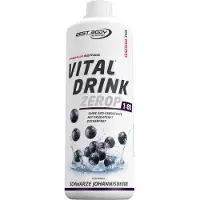Best Body Nutrition Low Carb Vital Drink ZEROP Cassis 1000 ml Concentré