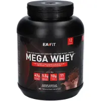 EA Fit EA-FIT Méga Whey en poudre au chocolat 750 g Poudre