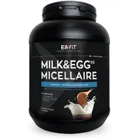 EA Fit Proteines Milk & Eggs 95 micellaire chocolat 750 g Poudre