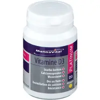 Mannavital Vitamine D3 Platinum Pearls 90 pc(s) Perle(S)