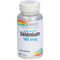 Solaray Sélénium Sans Levure 90 pc(s) Capsule(S)