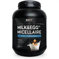 EA Fit Milk&Egg 95 Micellaire Caramel 750 g Poudre