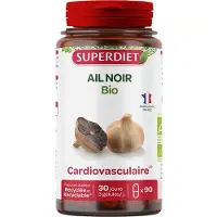 SuperDiet SUPER DIET Ail noir Bio Cardiovasculaire Gélules - 10% avec le code: 926CE 90 pc(s) Capsule(S)
