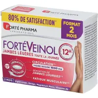 Forte pharma FortéVeinol 12H 60 pc(s) Comprimé(S)