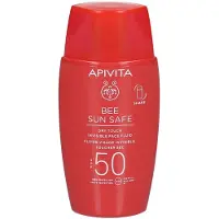 Apivita BEE SUN SAFE Fluide Visage Invisible Toucher Sec SPF50 50 ml Fluide