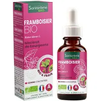 Santarome Bio Framboisier Bio Macérat de Bourgeons 30 ml Goutte(S) Orale(S)