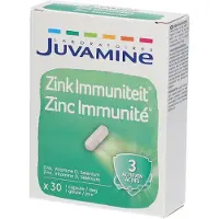 Juvamine Zinc Immunité 30 capsules 30 pc(s) Capsule(S)