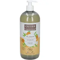 Cattier Gel douche 1L sans sulfate - Parfum Clémentine – Fleur d’oranger 1000 ml Gel Douche