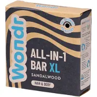 WONDR CARE Barre Bois de santal XL ALL-IN-1 110 g Savon