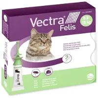 Ceva Vectra Spot-on Solution pour Chats 3 Pipettes