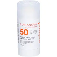 Alphanova sun Stick Solaire Blanc SPF50 17 ml Stick(S)