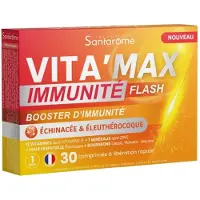 Santarome Vita'max Immunity Boost Flash Défenses Immunitaires 30 pc(s) Comprimé(S)