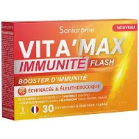 Santarome Vita'max Immunity Boost Flash Défenses Immunitaires 30 pc(s) Comprimé(S)