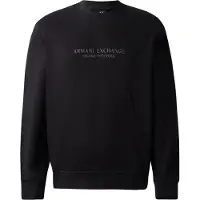 Armani Exchange Sweat-shirt gris foncé / noir