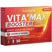 Santarome Vita'max Boost Caféine & Taurine Anti-Fatigue 30 pc(s) Comprimé(S)