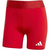 Adidas Pantalon de sport rouge vif / blanc