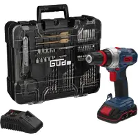Güde Perceuse/visseuse sans fil BS 18 - Coffret de 126 pièces