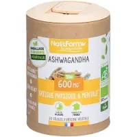 PDM to be maintained Nat&Form Ashwagandha Bio 60 pc(s) Capsule(S)