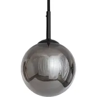 LEDKIA Suspension Cristal Kubad Noir