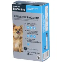 Biocanina APE PERMETRIX TRÈS PETITS CHIENS - Spot on, solution cutanée antiparasitaire ext 1 ml Pipette(S) Unidose(S)