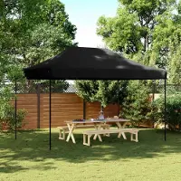 Prolenta Maison Exclusive - Tente de réception pliable Pop-Up noire 440 x 292 x 315 cm