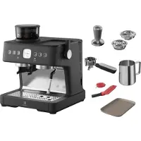 Electrolux Cafetière expresso E8EC1-8BP 800 – avec broyeur, noire