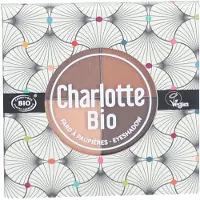 Charlotte Bio La palette de 4 fards à paupières BIO - Nude Brun 4x1,4 g Stick(S)