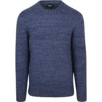 Lyle & Scott Pull Melange Foncé Bleu Bleu foncé taille L