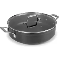 Lacor Sauteuse anti-adhésive 24cm + couvercle - - 48624 - anodized