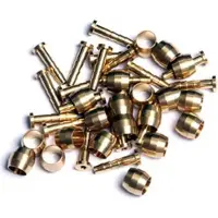 Massi Shimano Bh90 Brake Hose Needle 20 Units Doré