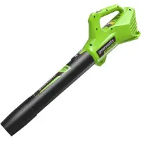 Greenworks G24ABVII Souffleur de feuilles sans fil 24 V - Sans batterie ni chargeur