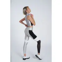Umbro Athletic Luxe Sports Bra Noir,Argenté L Femme