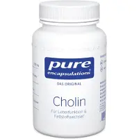 Pro medico GmbH Pure Encapsulations Gélules de choline pour la fonction hépatique et le métabolisme des graisses, 60 gélules