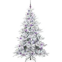 vidaXL Sapin de Noël Artificiel à Branches Articulées 180 cm PVC