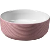 Hak ARDEA Lavabo en céramique à poser, diam. 41cm, Rose