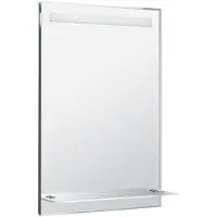 A&n&a aqualine Aqualine Accessoires - Miroir avec éclairage LED, 600x800 mm, tablette en verre ATH53