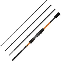 Shimano STC AX Casting, 2,1m, 6,89ft, 7-21g, 4 pièces, canne à pêche voyage baitcasting, action rapide, STCAXC21ML