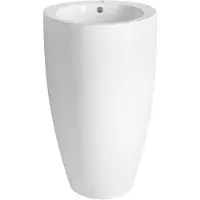 Hak Lavabo en céramique, sur pied, 50x84cm, blanc