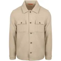 Suitable Surchemise Mix Laine Beige