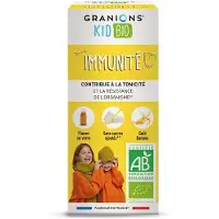 Granions Kid Bio Immunité - Sirop Aux Plantes Goût Banane 125 ml Solution(S)
