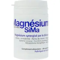 Dissolvurol Magnésium SiMa, Comprimé, complément alimentaire à base de magnésium synergisé par le sili 90 pc(s) Comprimé(S)