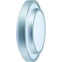 Paulmann WallCeiling Stepino Applique murale / Plafonnier 22W T5 325mm argent/blanc 230V métal/acrylique