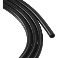 OEM Tuyau en silicone 5 mm DI 6 mm DE 2 m Noir Tuyau à eau haute température Tuyau à air pour diverses applications