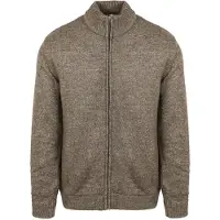 Steppin' Out Cardigan Melange Vert Marron