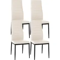 CLP lot de 4 chaises de salle à manger Mayfair