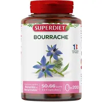 SuperDiet BOURRACHE Bio 200 pc(s) Capsule(S)